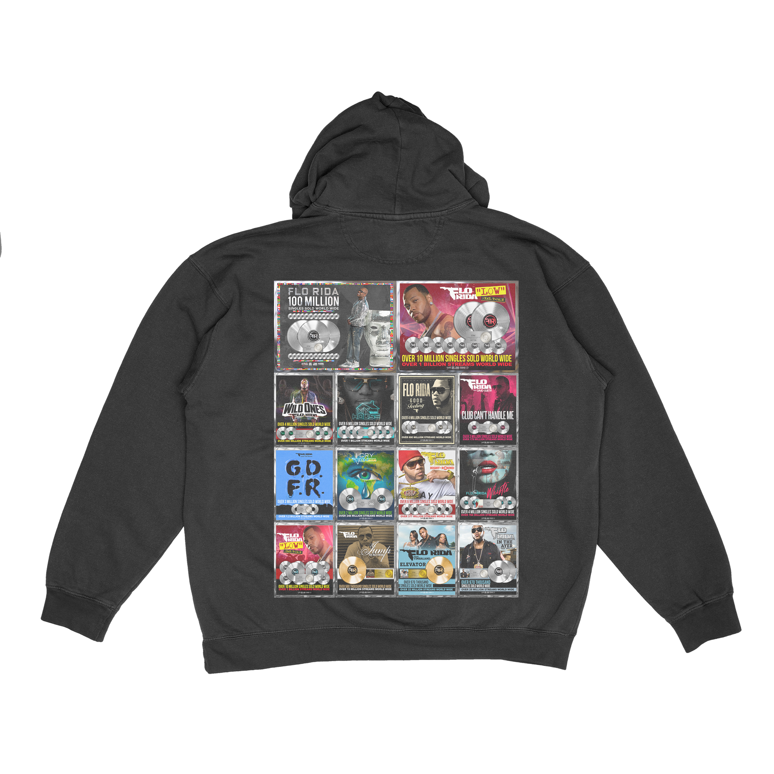 FLO RIDA AUTOGRAPH HOODED SWEATSHIRT