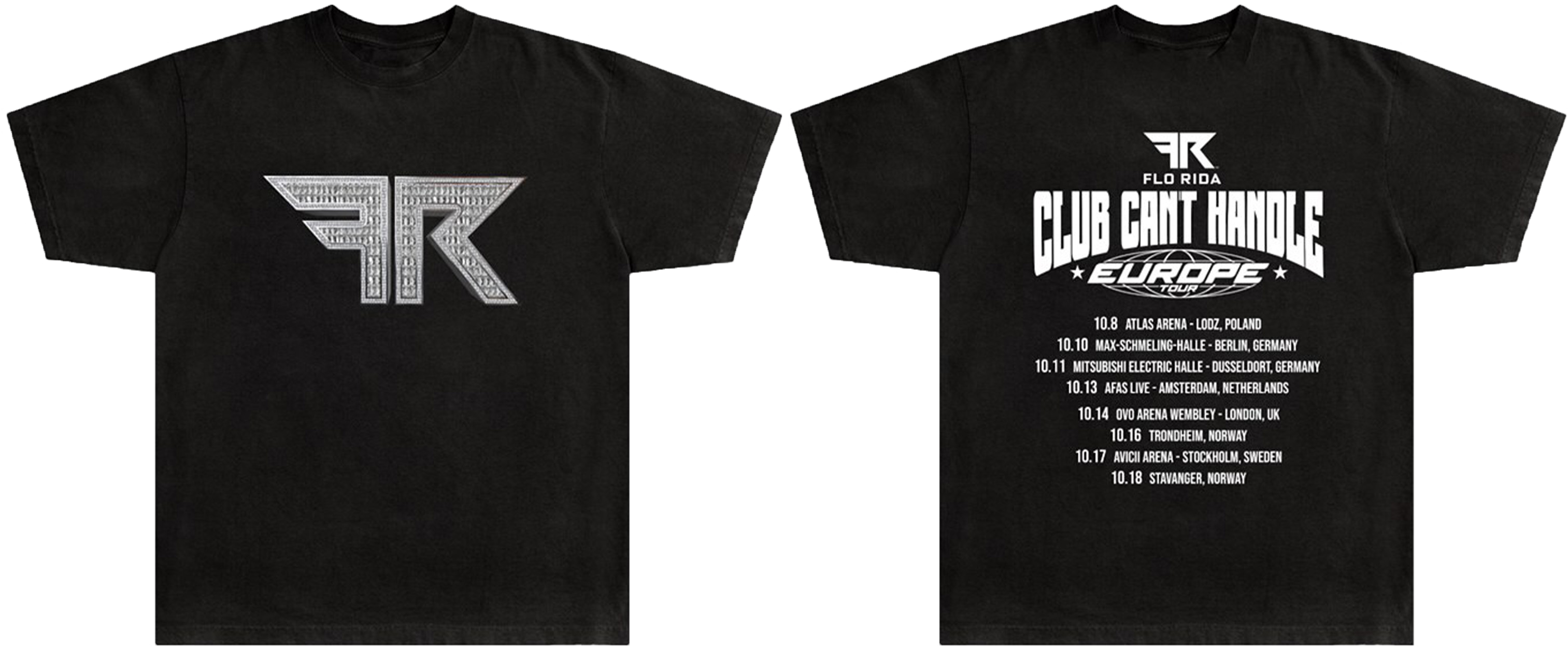 OFFICIAL 2025 CLUB CAN'T HANDLE EUROPE T-Shirt